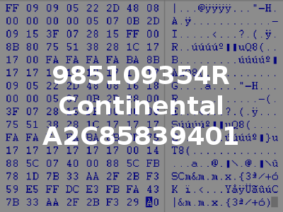 985109354R Continental A2C85839401