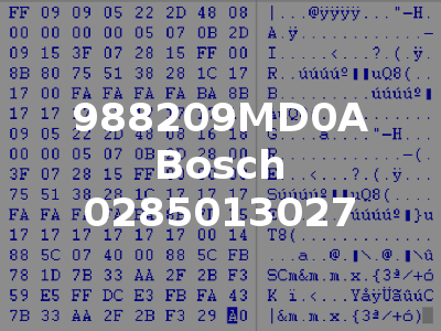 988209MD0A Bosch 0285013027