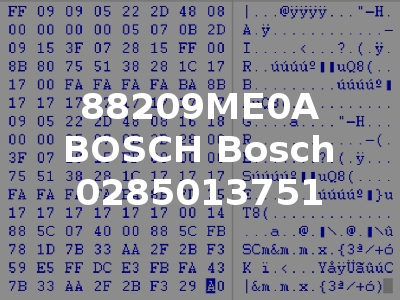88209ME0A BOSCH Bosch 0285013751
