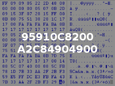 95910C8200 A2C84904900
