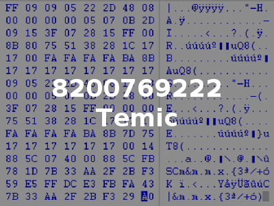 8200769222 Temic