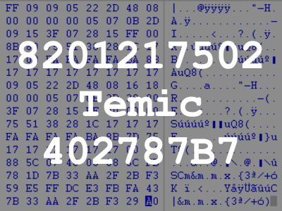 8201217502 Temic 402787B7
