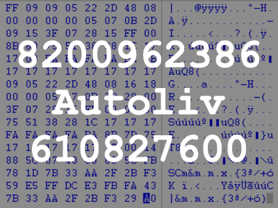 8200962386 Autoliv 610827600