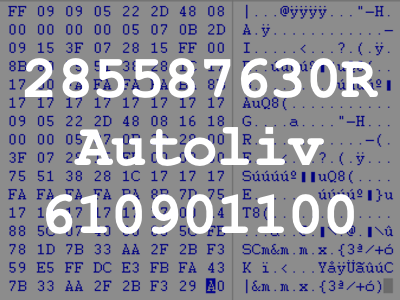 285587630R Autoliv 610901100