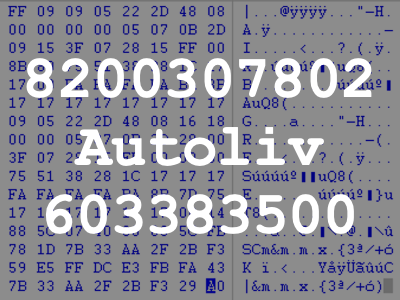 8200307802 Autoliv 603383500
