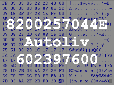 8200257044E Autoliv 602397600