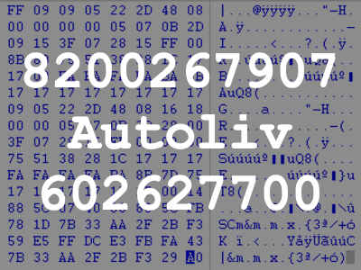 8200267907 Autoliv 602627700