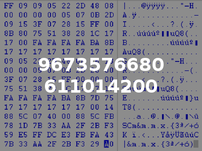 9673576680 611014200