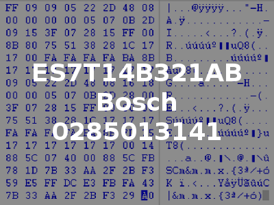 ES7T14B321AB Bosch 0285013141