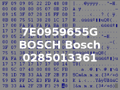 7E0959655G Bosch 0285013361