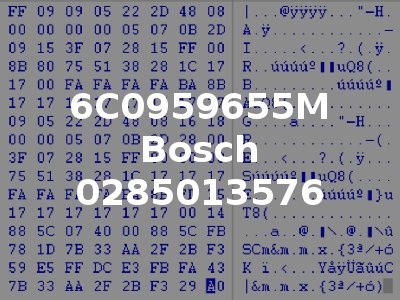 6C0959655M Bosch 0285013576