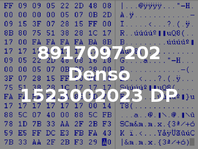 8917097202 Denso 1523002023 DP
