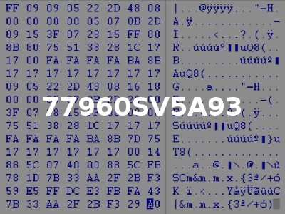 77960SV5A93