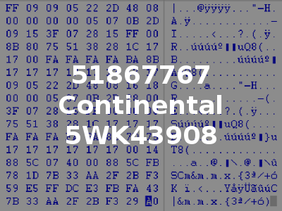 51867767 Continental 5WK43908