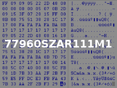 77960SZAR111M1