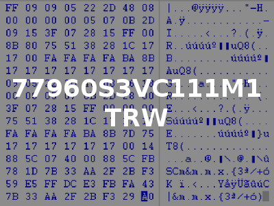 77960S3VC111M1 TRW