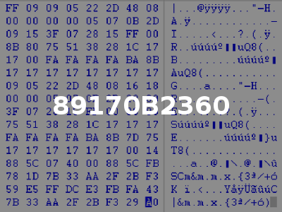 89170B2360