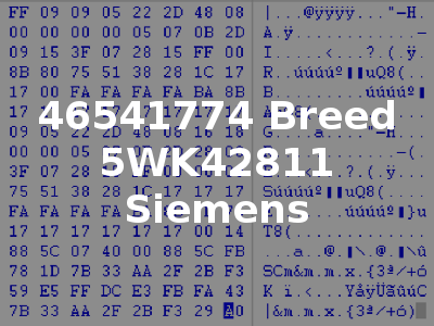 46541774 Breed 5WK42811 Siemens