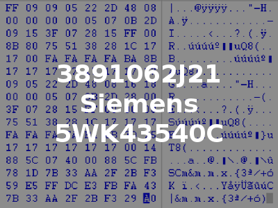 3891062J21 Siemens 5WK43540C