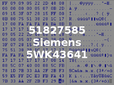 51827585 Siemens 5WK43641