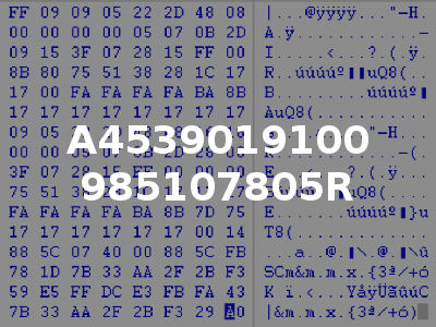 A4539019100 985107805R