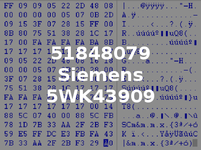 51848079 Siemens 5WK43909