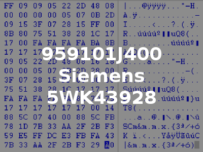 959101J400 Siemens 5WK43928