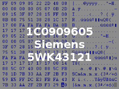 1C0909605 Siemens 5WK43121