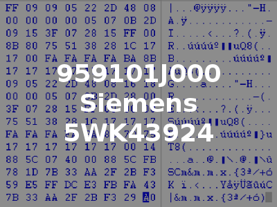 959101J000 Siemens 5WK43924