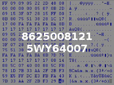 8625008121 5WY64007