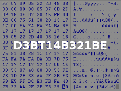 D3BT14B321BE