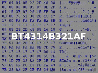 BT4314B321AF