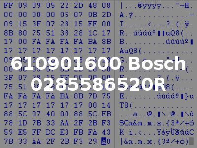 610901600 Bosch 0285586520R