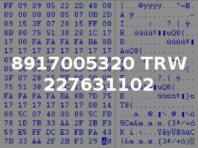 8917005320 TRW 227631102