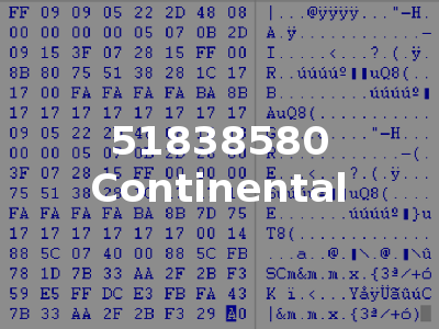 51838580 Continental