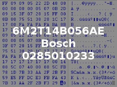 6M2T14B056AE Bosch 0285010233