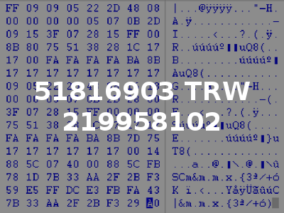 51816903 TRW 219958102
