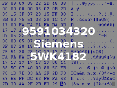 9591034320 Siemens 5WK4182