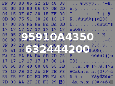 95910A4350 632444200