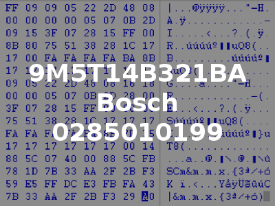 9M5T14B321BA Bosch 0285010199