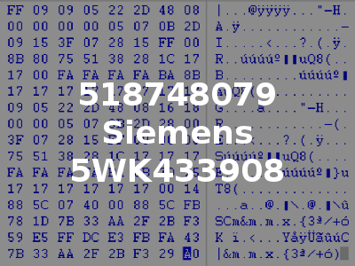 518748079 Siemens 5WK433908