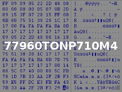 77960TONP710M4