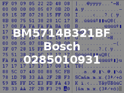 BM5714B321BF Bosch 0285010931