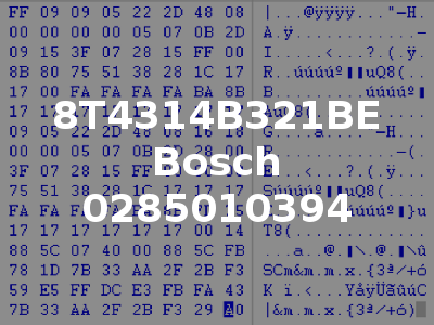 8T4314B321BE Bosch 0285010394