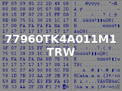 77960TK4A011M1 TRW