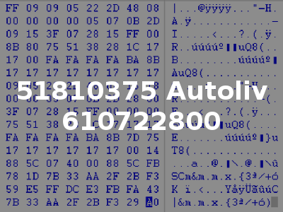 51810375 Autoliv 610722800