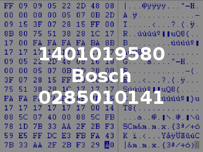 1401019580 Bosch 0285010141